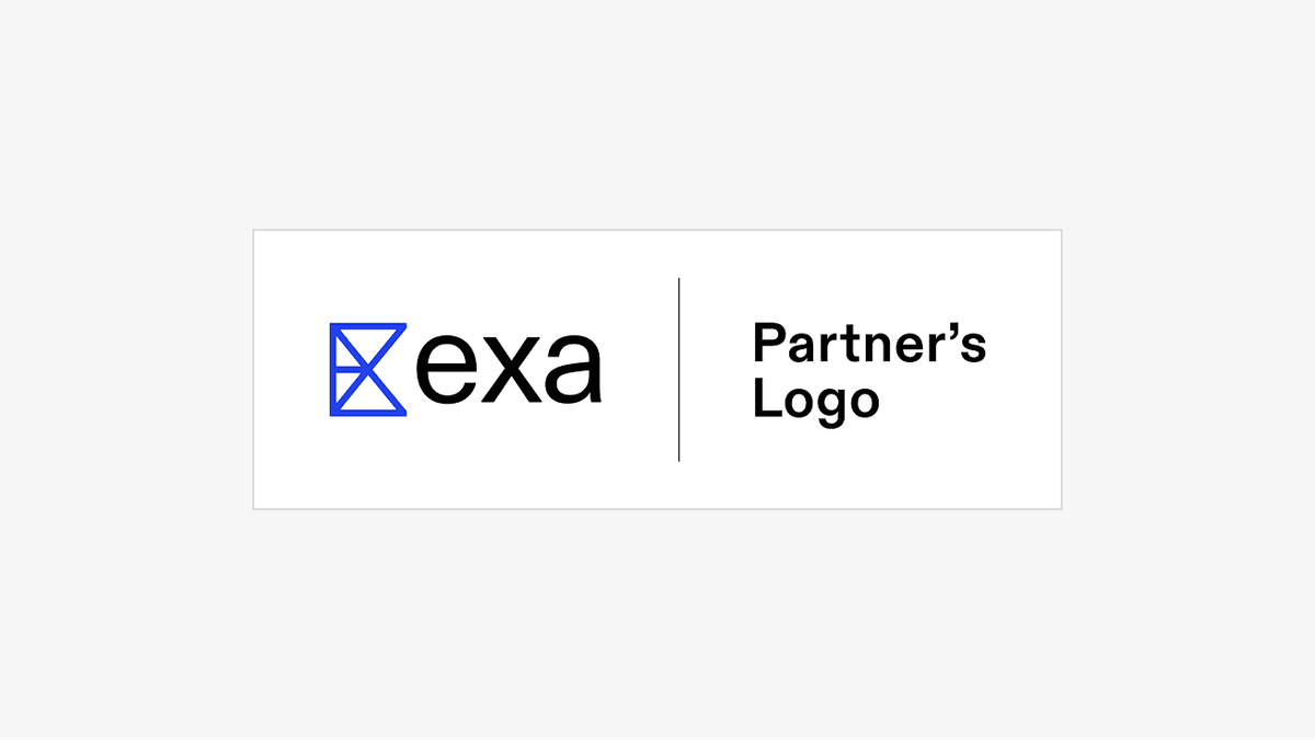 Exa Partnership Logo Example